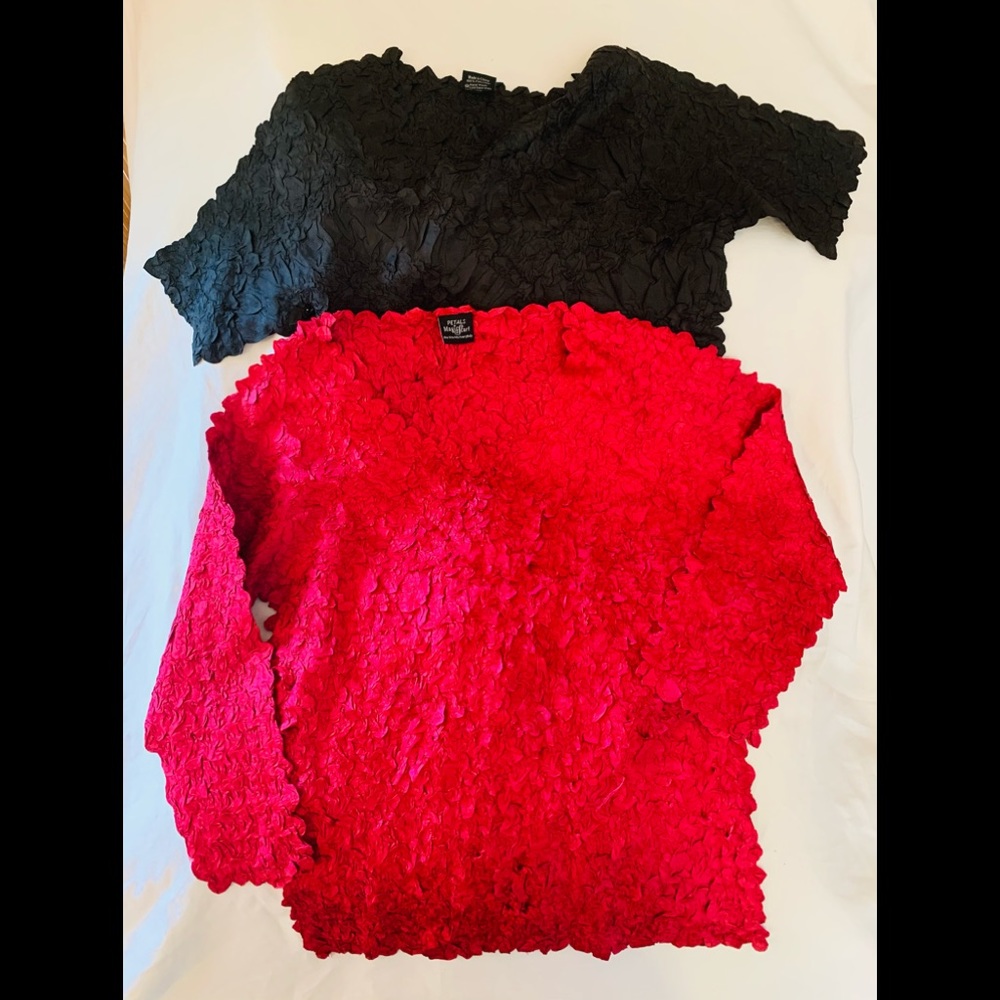 Origami Magic Scarf Tops Long & Shirt Sleeve O/S